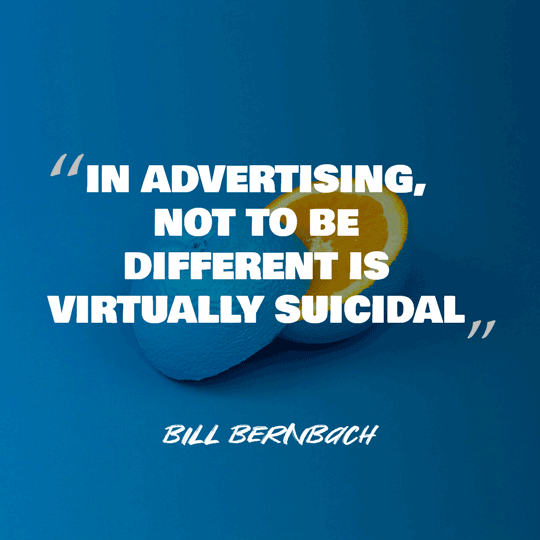 Advertising different quote