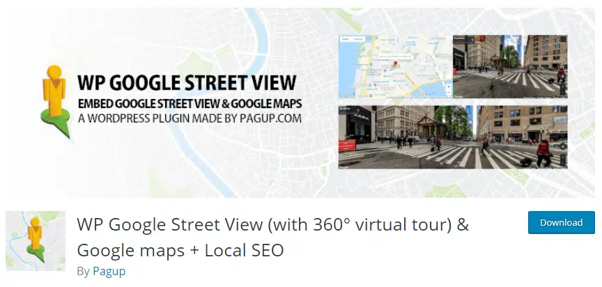 wordpress google street view plugin