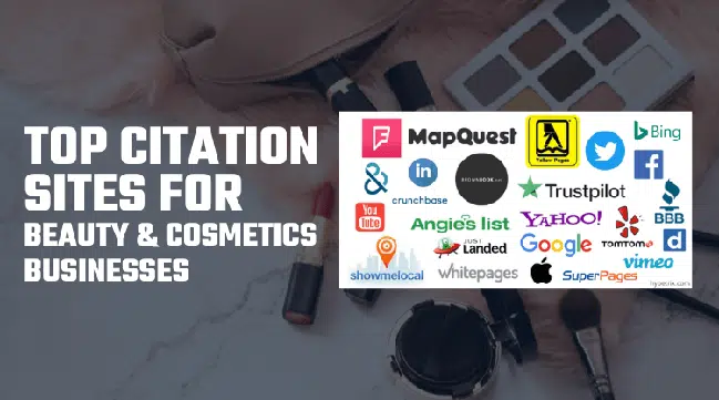 local citation sites for beauty and cosmetics businesses
