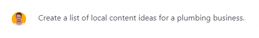 Local content ideas plumbing business