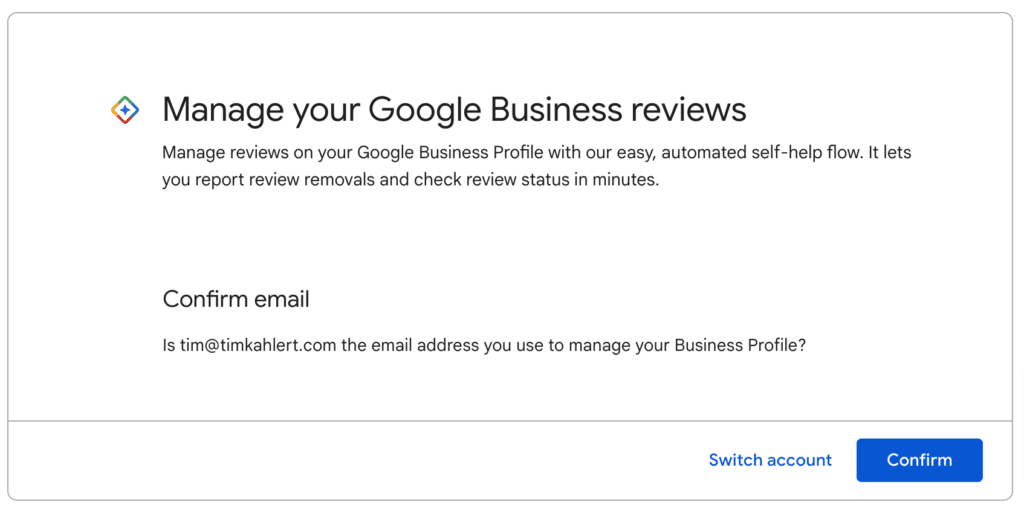 manage your google business reviews