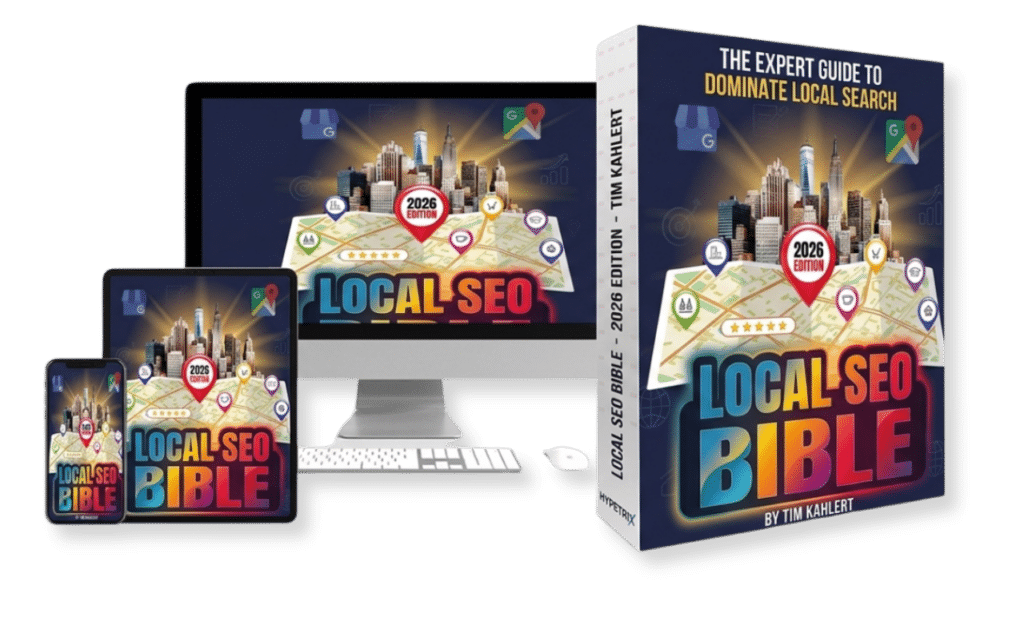 Local SEO Bible Mockup 2026