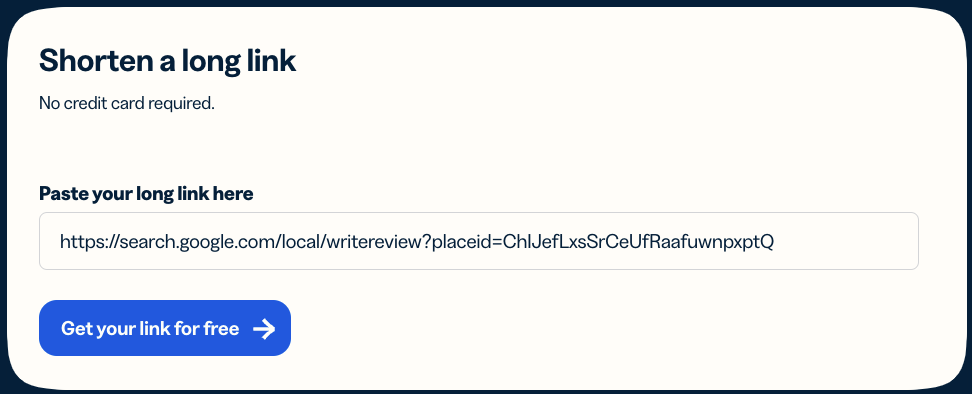 bit.ly link shortener